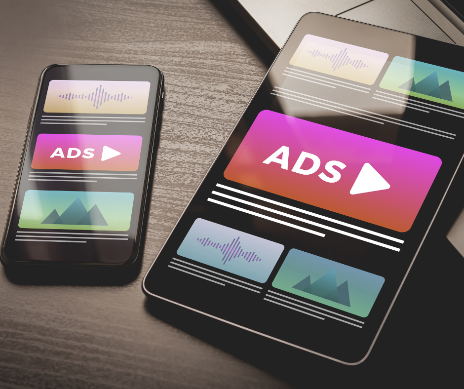 A banner ad displayed on a mobile device