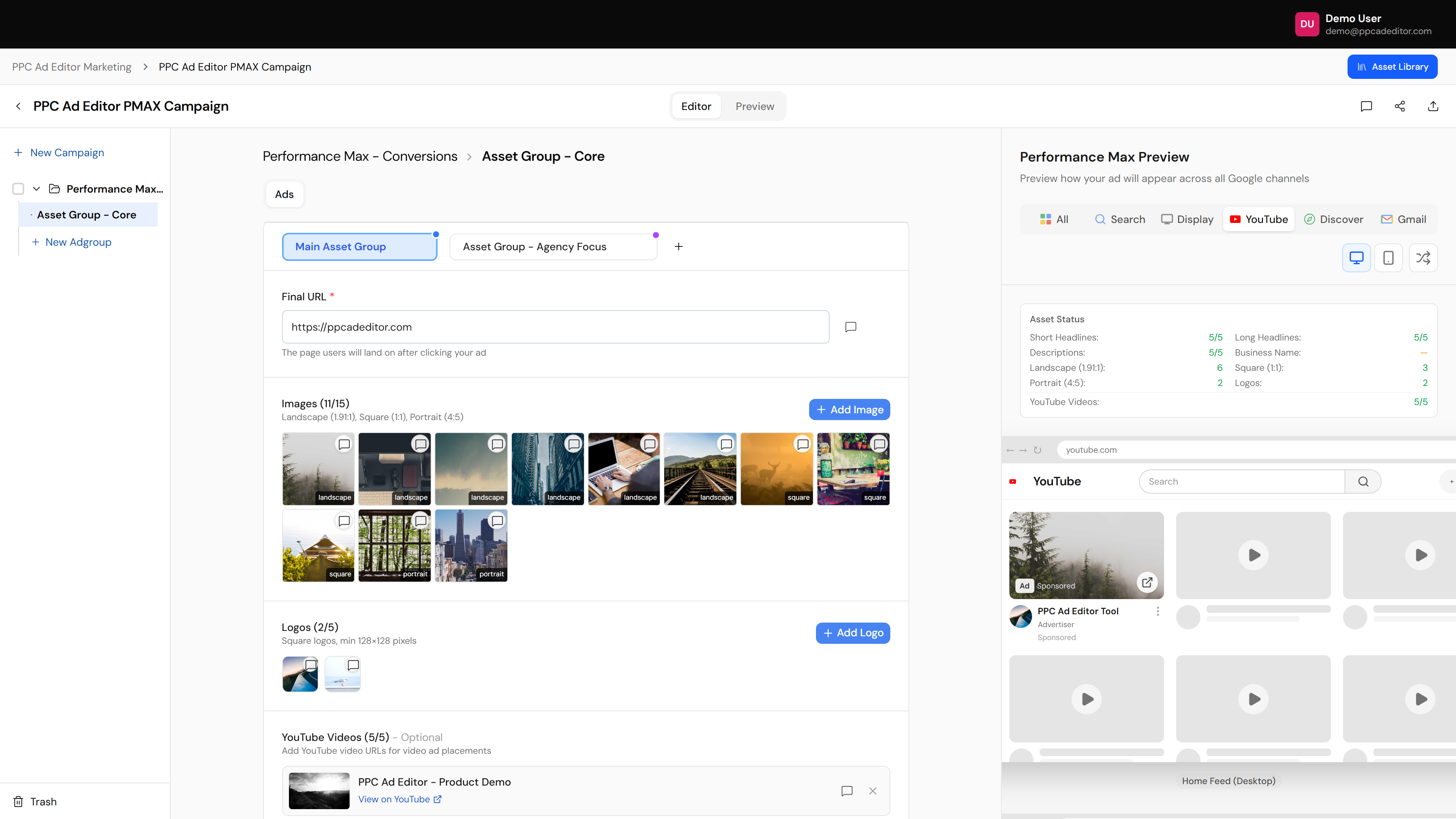 YouTube Preview